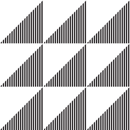 Universal repeating abstract shape in black and whiteのイラスト素材