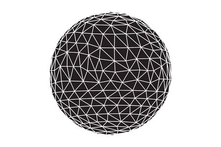 Vector Abstract Shape. Geometric form for T-shirts App interfaces Posters Postcards Patterns design Business cards Brand books Animation Web Clothes Photography etcのイラスト素材