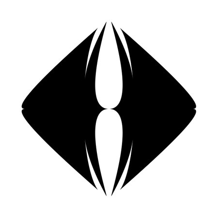 Strange Vector Shape isolated on white background. Geometric figure perfect fit for   web pages social media t-shirts sci-fi scenes postcardsのイラスト素材