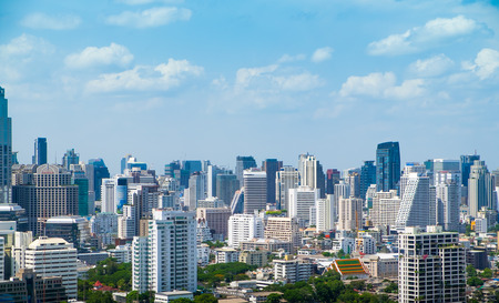 BANGKOK, THAILAND - 24 MAY: Cityscape of Bangkok on 24 May. Bangkok is the capital city of Thailand.のeditorial素材