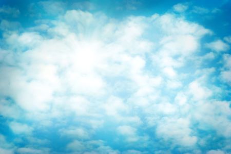 Clouds and sky can be used for backgroundの写真素材