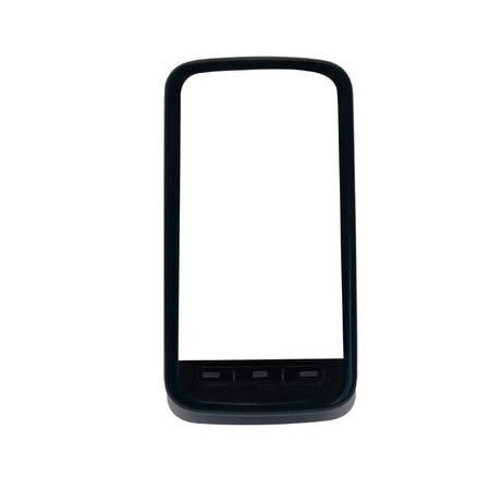 Mobile smart phone isolated on white backgroundの写真素材