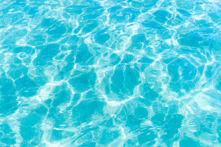Blue fresh water texture for nature backgroundの写真素材