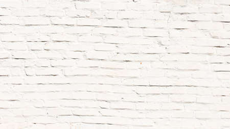 White brick cement wall texture for backgroundの写真素材