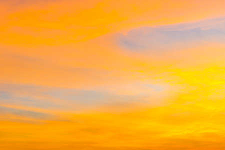 Sunset sky and sunset clouds for sunset nature backgroundの写真素材