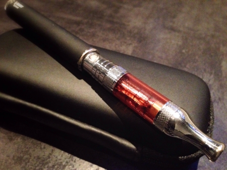 Black and red e-cigarette