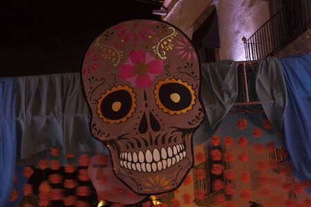 I the dead here in Mexico had a great time among colorful flowers skull nights, music and fun in the...