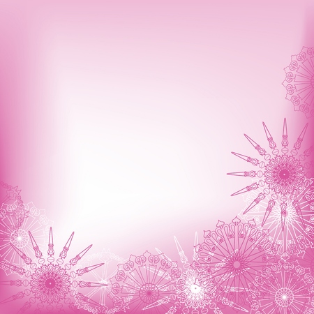 Abstract floral pink background. Vectorのイラスト素材