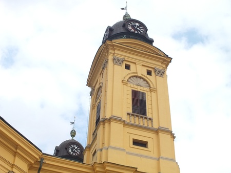 The Big church in Debrecenの写真素材