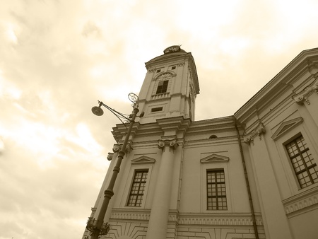 The Big church in Debrecenの写真素材