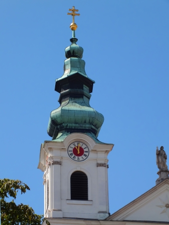 Sopron city, downtown, Hungaryのeditorial素材