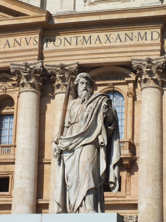 Picture from Saint Peter Basilica, Rome, Vaticanの写真素材