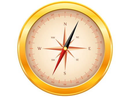 Golden Compassのイラスト素材