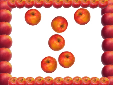 Apple picture frameの写真素材