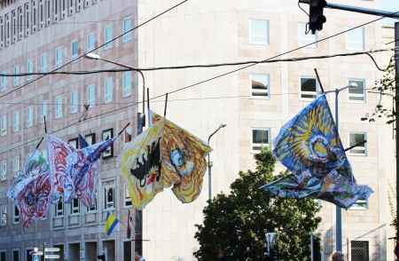 National holiday celebrations on the 20th August the Debrecen Flower Carnival
