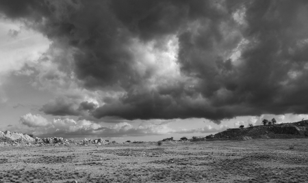 Hungarian landscape with mountain and forest - Hungary, Szarvaskoの写真素材