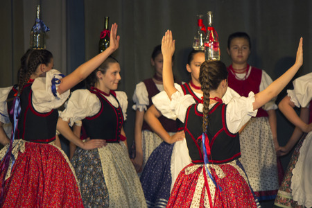 Hungarian folk dancers - event photographyのeditorial素材