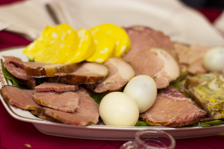 Traditional hungarian easter food - food photography