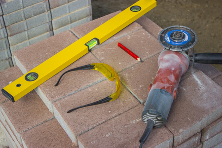 Tools for paving - object photography