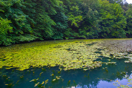 Beautiful Hungarian tarn near the National Park of Aggtelek, Hungary, Josvafo