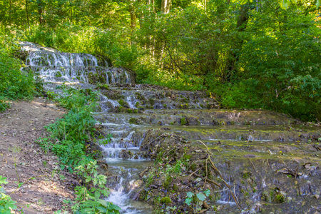 Veil waterfall, Hungary, Szalajka valley - outdoor photographyの写真素材