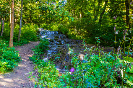 Veil waterfall, Hungary, Szalajka valley - outdoor photographyの写真素材