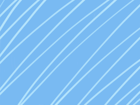 Simple white lines on light blue background illustration