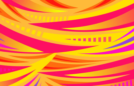 Vector car sticker design. Racing backgrounds for vinyl wrap, race cars, rally, adventure, livery and stickers. Vector graphics. Neon texture pattern.のイラスト素材