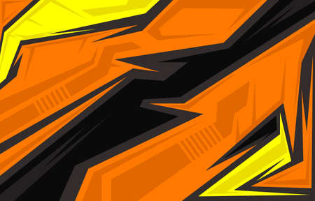 Abstract backgrounds for sports and games. Abstract racing backgrounds for t-shirts, race car livery, car vinyl stickers, etc.のイラスト素材