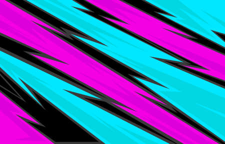 Abstract backgrounds for sports and games. Abstract racing backgrounds for t-shirts, race car livery, car vinyl stickers, etc.のイラスト素材