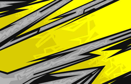 Abstract backgrounds for sports and games. Abstract racing backgrounds for t-shirts, race car livery, car vinyl stickers, etc.のイラスト素材