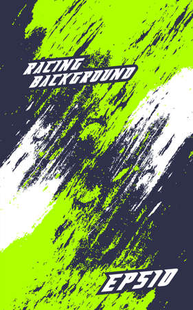 Abstract geometric backgrounds for sports. Abstract racing backgrounds for t-shirts, race car livery, car vinyl stickers, etc. Vector background.のイラスト素材