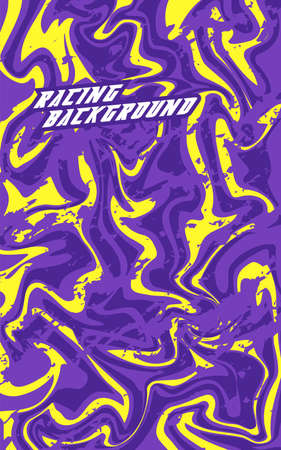 Abstract geometric backgrounds for sports. Abstract racing backgrounds for t-shirts, race car livery, car vinyl stickers, etc. Vector background.のイラスト素材