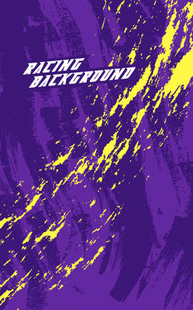 Abstract geometric backgrounds for sports. Abstract racing backgrounds for t-shirts, race car livery, car vinyl stickers, etc. Vector background.のイラスト素材