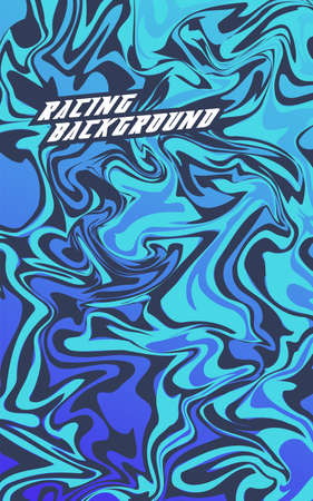 Abstract geometric backgrounds for sports. Abstract racing backgrounds for t-shirts, race car livery, car vinyl stickers, etc. Vector background.のイラスト素材