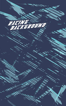Abstract geometric backgrounds for sports. Abstract racing backgrounds for t-shirts, race car livery, car vinyl stickers, etc. Vector background.のイラスト素材