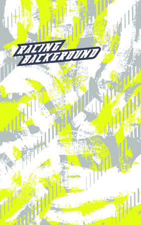 Abstract geometric backgrounds for sports. Abstract racing backgrounds for t-shirts, race car livery, car vinyl stickers, etc. Vector background.のイラスト素材