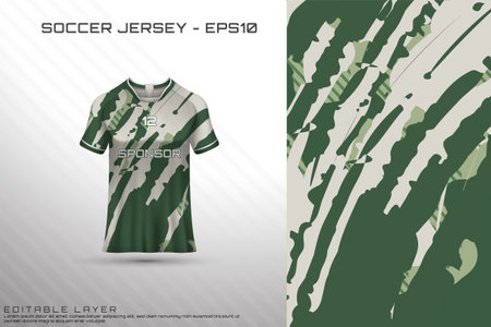 Front racing shirt design. Sports design for racing, cycling, jersey game vectorのイラスト素材