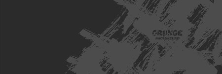 Abstract landscape background cover design with brush strokes concept. Design element for posters, magazines, book covers, brochure template, presentation.のイラスト素材