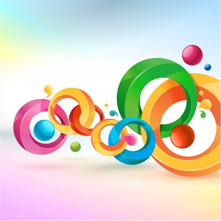 Abstract colorful background のイラスト素材