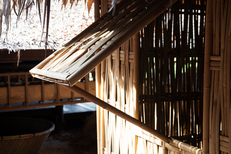 Old wooden windowの写真素材