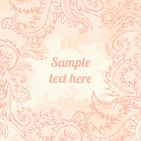 Stylish floral background. Vector illustration.のイラスト素材
