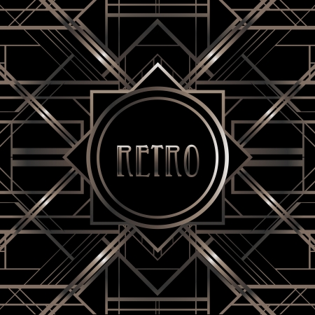 Vintage background. Retro style frame. のイラスト素材