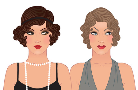 Hairstyle and makeup of decades of the 20th century (1920-1930) 