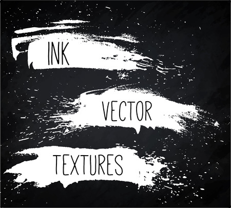 Ink texture set.のイラスト素材