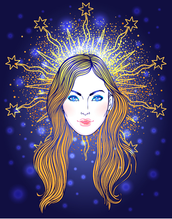 Madonna, Lady of Sorrow.のイラスト素材