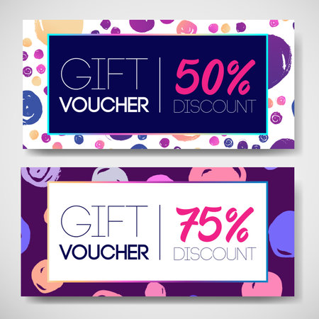 Sale coupon design template in 1980s style. Retro Futurism. Vector futuristic synth wave illustration. 80s Retro poster Background with. Party Flyer.のイラスト素材