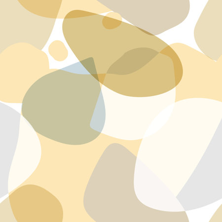 Abstract seamless pattern in modern simple style. Tropical nature inspired. Design for wrapping paper, wallpaper, fabrics and fashion clothes.のイラスト素材