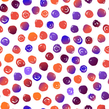 Retro vintage 80s or 90s fashion style abstract seamless pattern background. Good for textile fabric design, wrapping paper and website wallpapers. Vector illustration.のイラスト素材