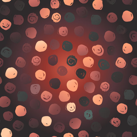 Retro vintage 80s or 90s fashion style abstract seamless pattern background. Good for textile fabric design, wrapping paper and website wallpapers. Vector illustration.のイラスト素材